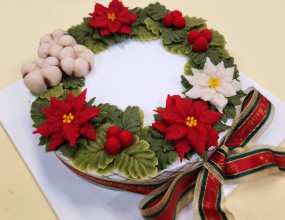 크리스마스 케이크~월 /화요일 배울 수 있습니다~